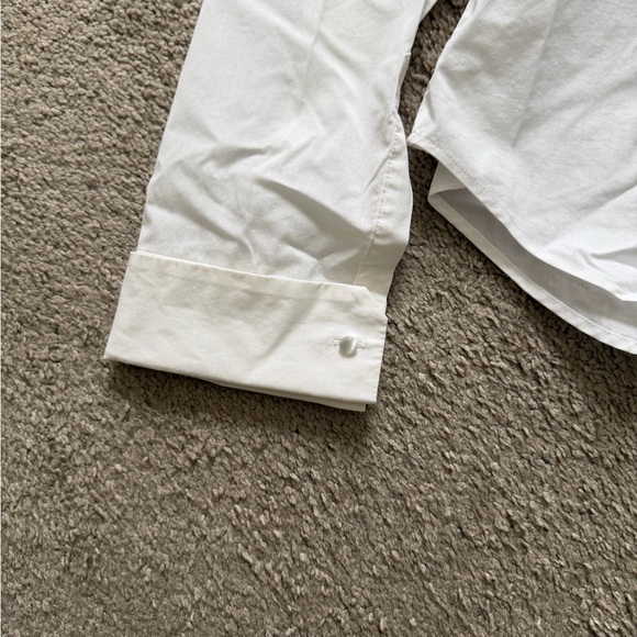 Bloomingdale's ~ White Tuxedo Shirt ~ Classic ~ Formal ~ Plus Size ~ Size 18W - Picture 5 of 7